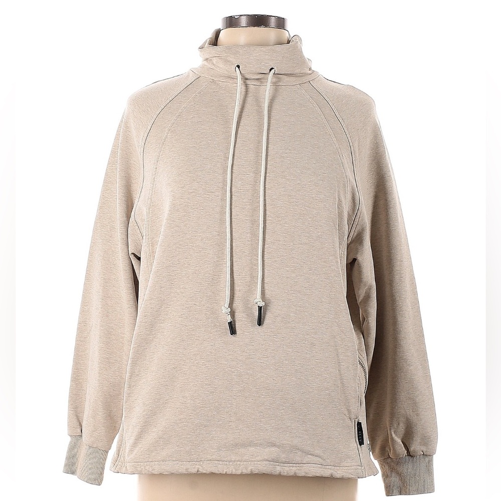 Varley sweatshirt top beige / sand color size M VGUC